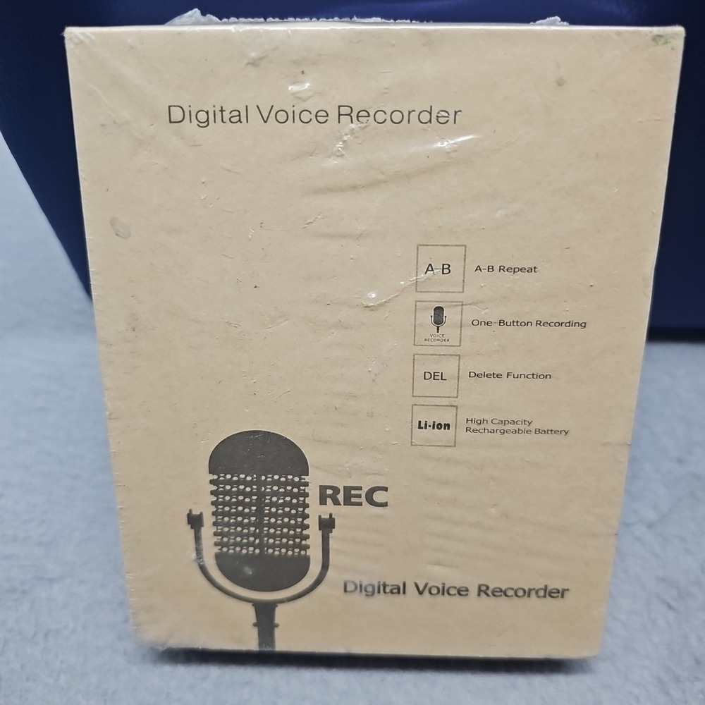 EVISTR 64GB L357 Digital Voice Recorder Activated FOR‎ LECTURE with Playback NEW
